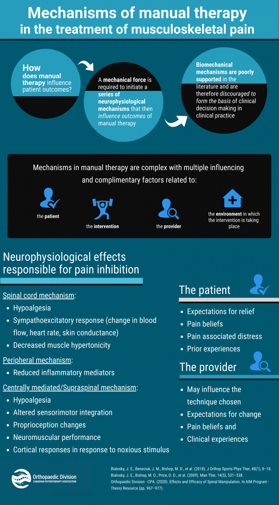Mechanisms of Manual Therapy in the Treatment of Musculoskeletal Pain