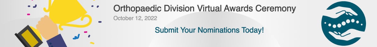 2022 Orthopaedic Division Virtual Awards Ceremony